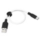 Кабель Hoco X21 Plus Silicone charging cable for Type-C(L=0.25M)