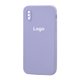 Square Full Silicone Case  iPhone XS