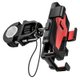 Вело-мото держатель Hoco CA73 Flying one-touch bicycle and motorcycle universal holder