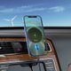 Автодержатель с беспроводной зарядкой Hoco CA91 Magic magnetic wireless fast charging car holder