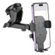 Автодержатель Hoco H19 Mighty one-button car holder(center console)