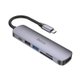 Кабель-переходник Hoco HB28 Type-C multi-function converter(HDTV+USB3.0+USB2.0+SD+TF+PD)