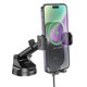 Автодержатель с беспроводной зарядкой Hoco HW5 Journey wireless fast charging car holder