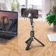 Монопод для селфи Hoco K16 aluminum alloy fill light live broadcast holder
