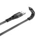 Кабель Hoco U105 Treasure jelly braided charging data cable for Micro