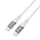 Кабель Hoco U111 iP Transparent Discovery Edition PD charging data cable