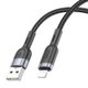 Кабель Hoco U117 Grand intelligent power-off charging data cable iP