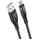 Кабель Hoco U93 Shadow charging data cable for Micro