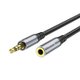 Аудио кабель Hoco UPA20 3.5 audio extension cable male to female(L=2M)