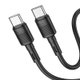Кабель Hoco X83 Type-C to Type-C Victory 60W charging data cable