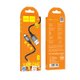 Кабель Hoco X86 Micro Spear silicone charging data cable