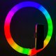 Кольцевая лампа Ring Light RGB LED MJ33 33см