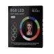 Кольцевая лампа Ring Light RGB LED MJ36 36см