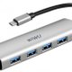 WIWU Переходник A440 Pro 4 in 1 (USB-C to 4xUSB3.0) Hub докстанция Alpha