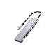 WIWU Переходник A731HC adapter Hub Type-C 7in1 Alpha HDMI, 3xUSB, SD, Type-C
