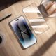 Защитное стекло Hoco A34 9D Large Arc dustproof for iPhone 14 Pro Max