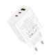 СЗУ Hoco C126A Pure power PD40W three-port(2C1A) charger(EU)