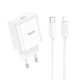 СЗУ Hoco C76A Pro Majestic single port PD30W charger set(C to iP)