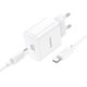 СЗУ Hoco C76A Pro Majestic single port PD30W charger set(Type-C to Type-C)