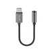 DC105B - AUX Cable Budi USB-C to 3.5 mm 11cm