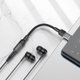 Кабель-перехідник Hoco LS37 Spirit transparent digital audio converter Type-C to 3.5mm