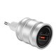 WIWU СЗУ Wi-U028 Cheer 35W QC+PD GaN Fast Charger