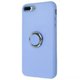 Silicone Cover With Ring Iphone 7+/8+