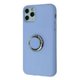 Silicone Cover With Ring Iphone 11 Pro Max