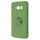 Silicone Cover With Ring Samsung S8