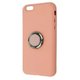 Silicone Cover With Ring Iphone 6