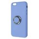 Silicone Cover With Ring Iphone 6