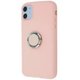 Silicone Cover With Ring Iphone 11