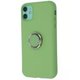 Silicone Cover With Ring Iphone 11