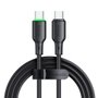 Кабель MCDODO CA-4771 Type-C to Type-C Data Cable with LED Light 1.2m 65W